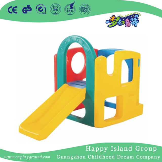 Pink Rabbit Children Plastic Small Playground Slide With Swing (ML-2014006))
