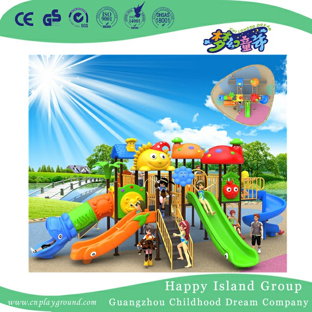 Preschool Middle Children Combination Slide Playground (BBE-B52)