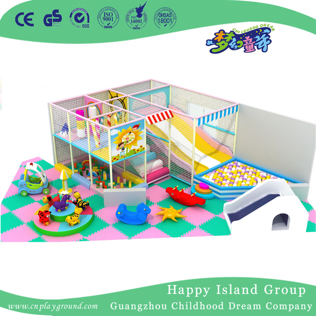 Half Open Simple Preschool Small Indoor Playground (JD-hld130906)
