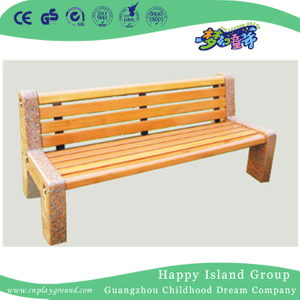 Modern Patio Wooden Leisure Bench Equipment (HHK-14603)