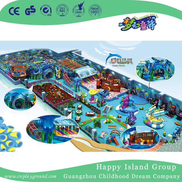 Large Pirate Ship Ocean Indoor Playground For Amusement Park (HHK-8801)