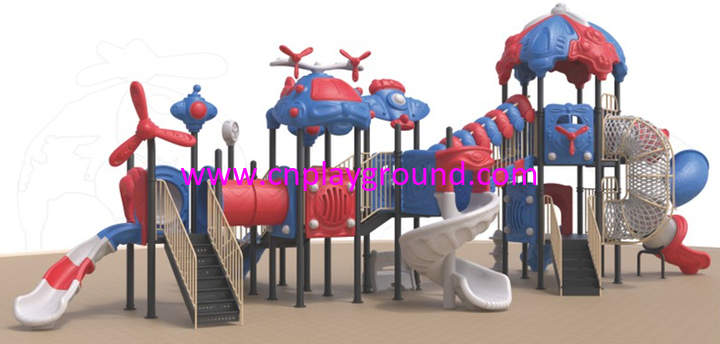 School Large Machine Sea Sky Series Toddler Slide Playground (1912601) www.cnplayground.com