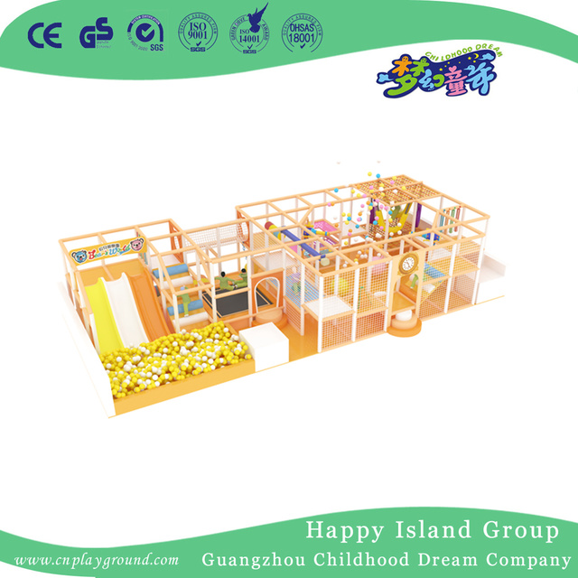 American Style Funny Half Open Small Indoor Playground For Kids (TQ-200410)
