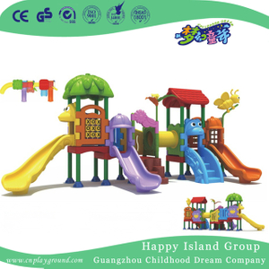 Backyard Toddler Play Plastic Small Slide Playground (ML-2008401)