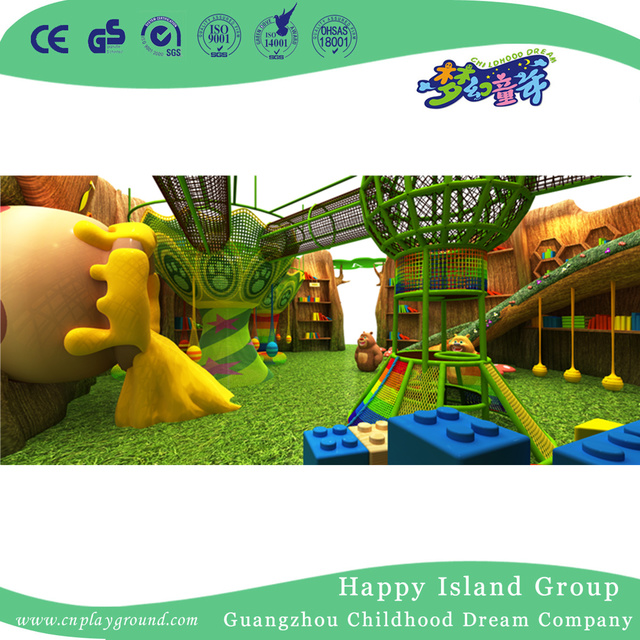 Cartoon Animal Bear Children Paradise Forest Indoor Playground (TQ-200401)