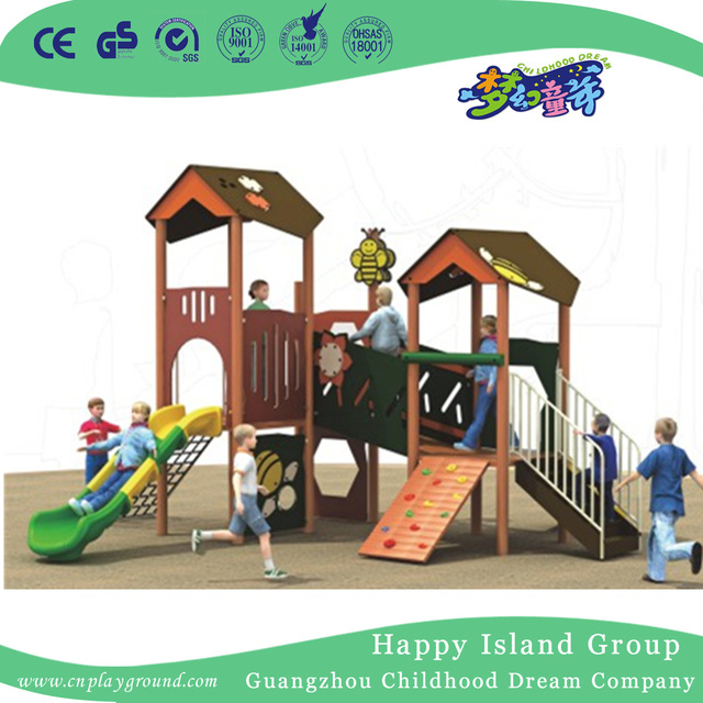 Small Crab PE Board Combination Slide Toddler Playground (1920301)