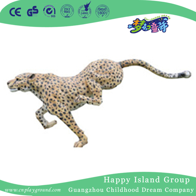 Outdoor FRP Large Tiger Animal Sculpture (HHK-12805)