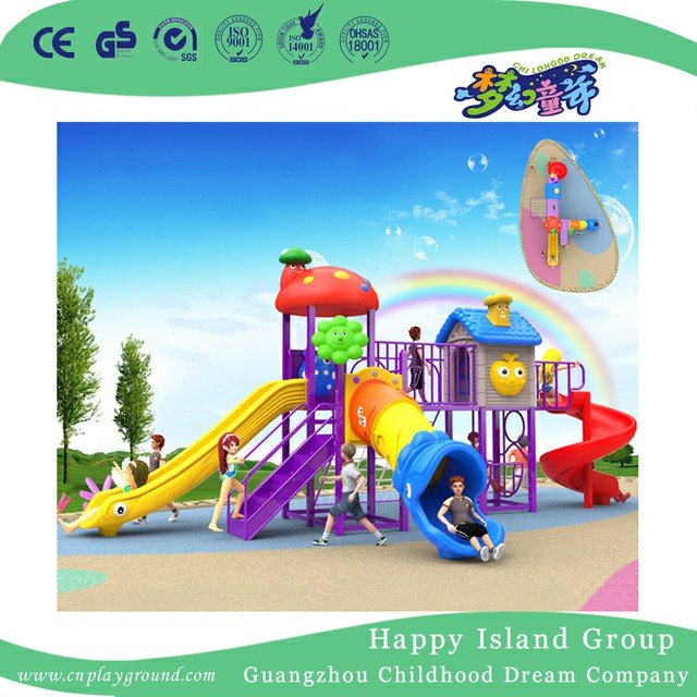 Residential Area Children Slide Combination Playground For Promotion (BBE-A40)