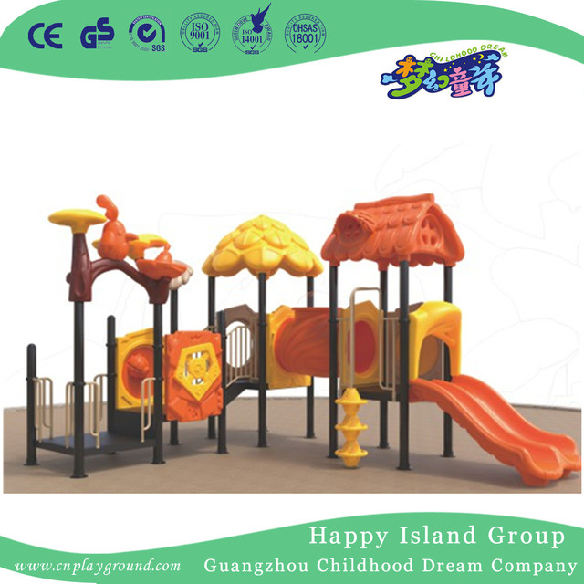 Funny High Children Cylinder Slide Tree House Playground (1916502)