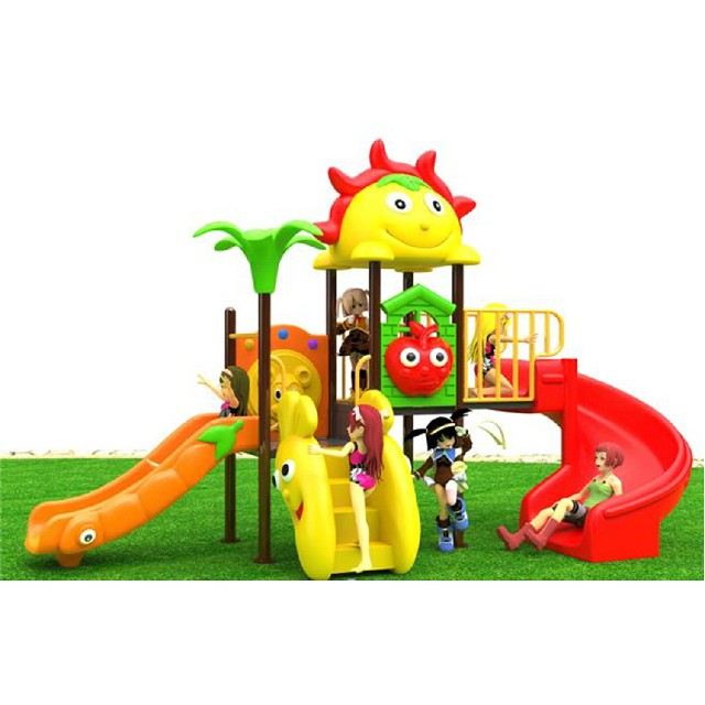 Outdoor Cartoon Mini Elf Children Slide Playground (BBE-N6)