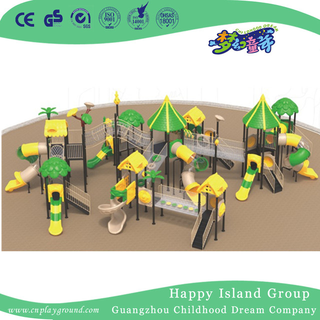 Kindergarten Children Play Tree House Playground For Promotion (1914802)
