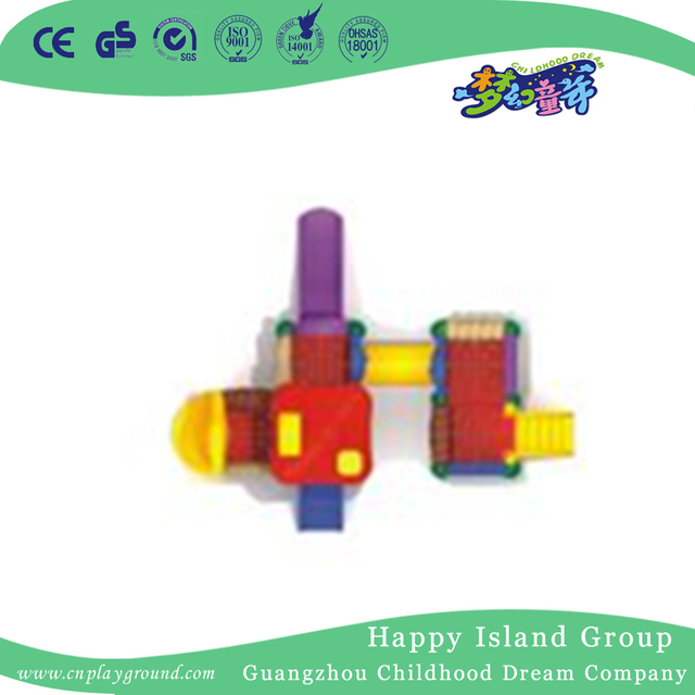 Commercial Kids Plastic Small Slide Play Equipment (WZY-473-1)