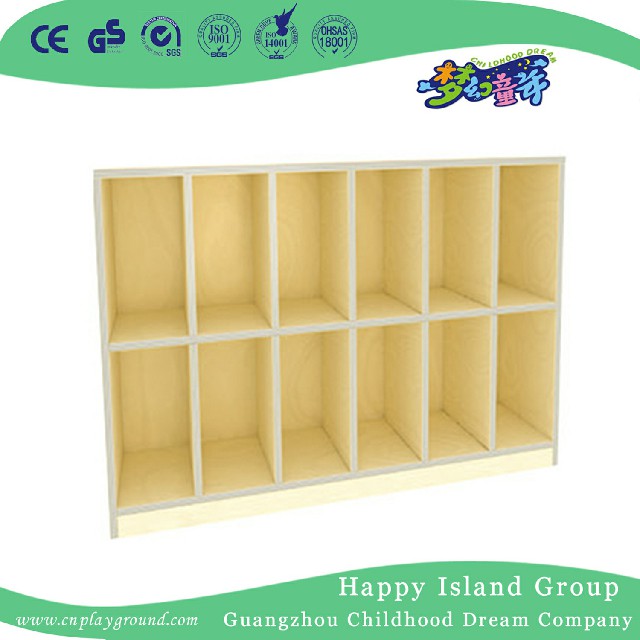 Preschool Multilayer Board Wood Toys Cabinet (HJ-4406)