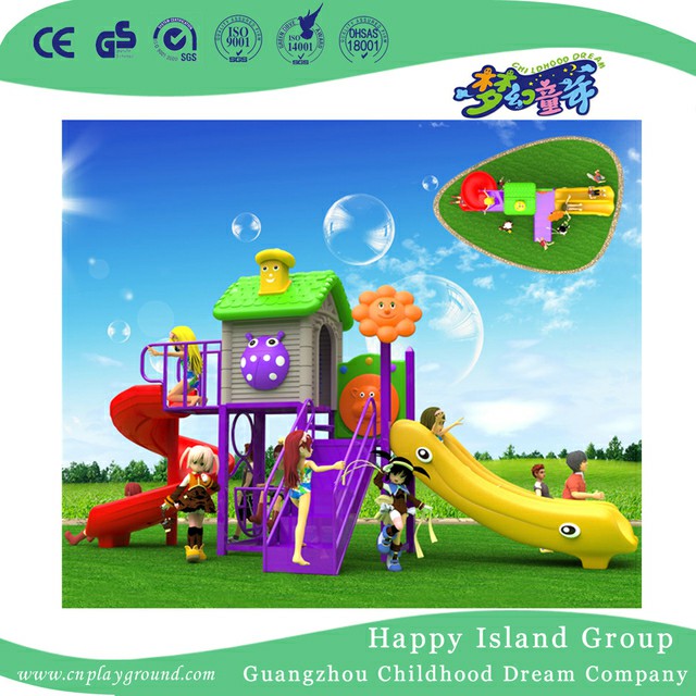 Small Cartoon Mushroom Children Playground (BBE-A30)