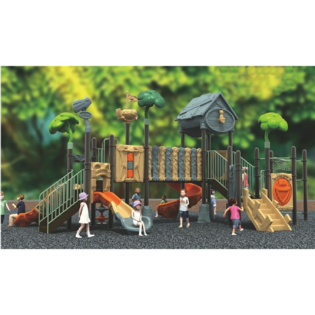 Outdoor Large Children Play Tree House Playground Equipment (ML-2000101)