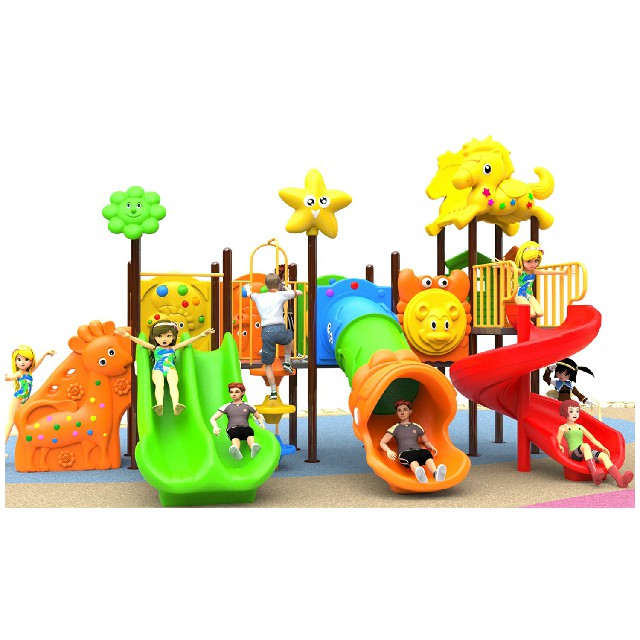 Outdoor School Plastic Children Playground For Sale (BBE-N49)