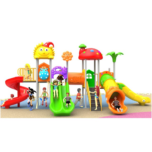 Kindergarten Funny Plastic Children Playground (BBE-N48)