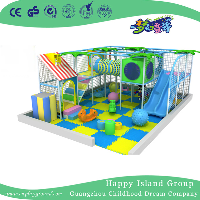 Half Open Simple Preschool Small Indoor Playground (JD-hld130906)