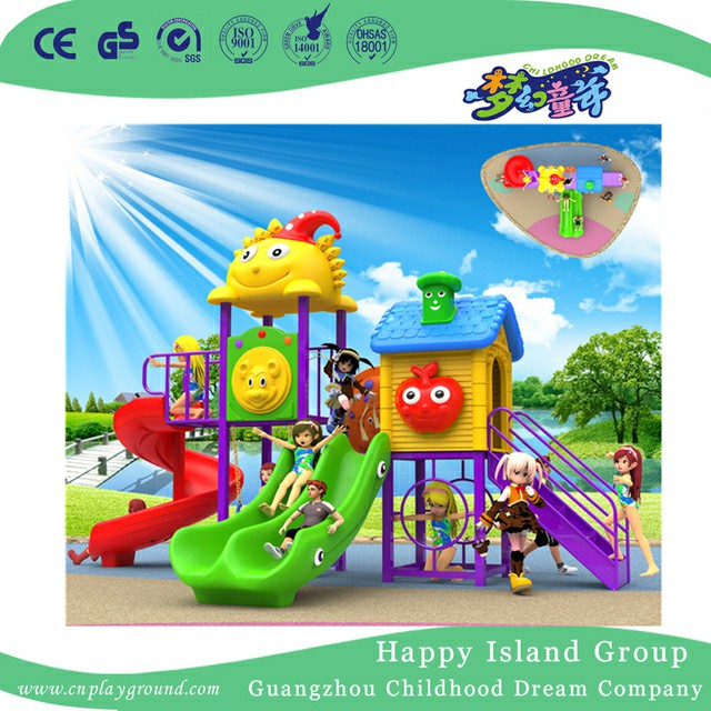Outdoor Children Combination Slide Playground With Swing (BBE-A54)