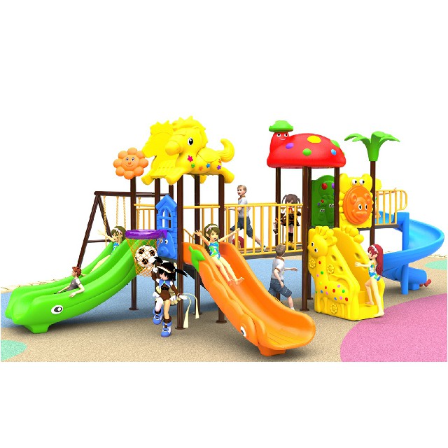 Outdoor Kids Slide And Swing Combination Playground For Sale(BBE-N47)