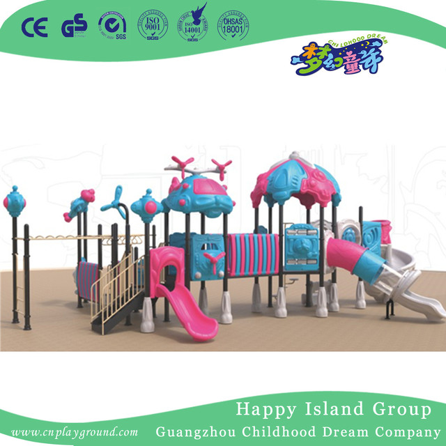 Outdoor High Machine Sea Sky Series Toddler Slide Playground (1914202)