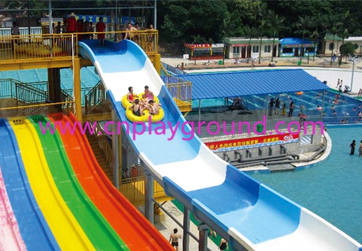 Outdoor Amusement Park Large Family Water Slide (HHK-9701) www.cnplayground.com