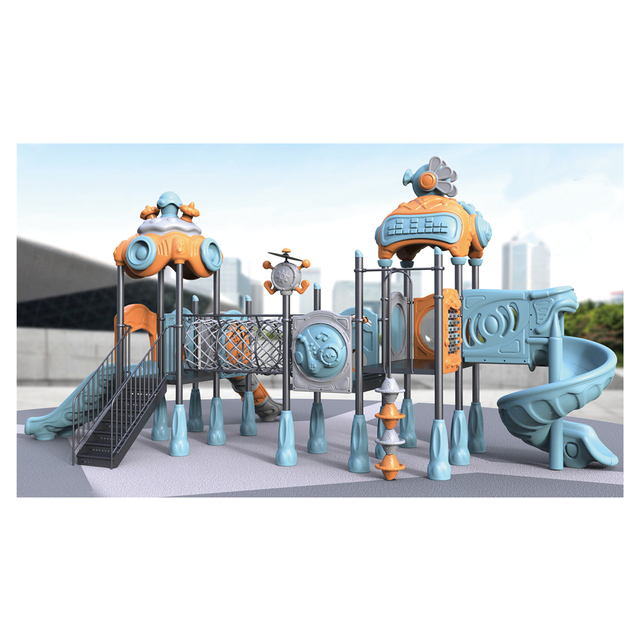 Outdoor Mini Outer Space Slide Playground For Kindergarten (HJ-11501)