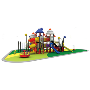 Outdoor Combination Outer Space Slide Playground with Swing (HJ-11601)