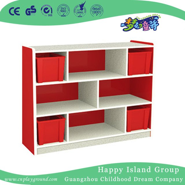 School Wooden Children Partition Storage Cabinet (HG-5504)