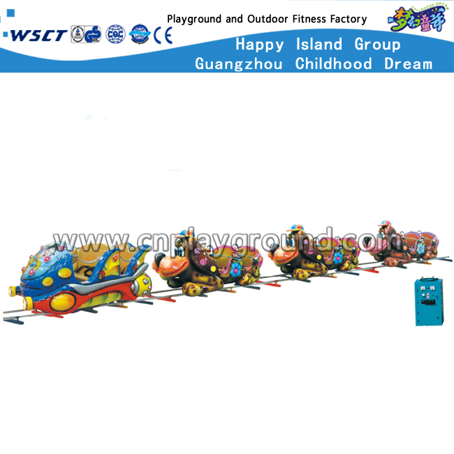 Mini Cartoon Plane Design Children Electric Railway Train (HD-10502)