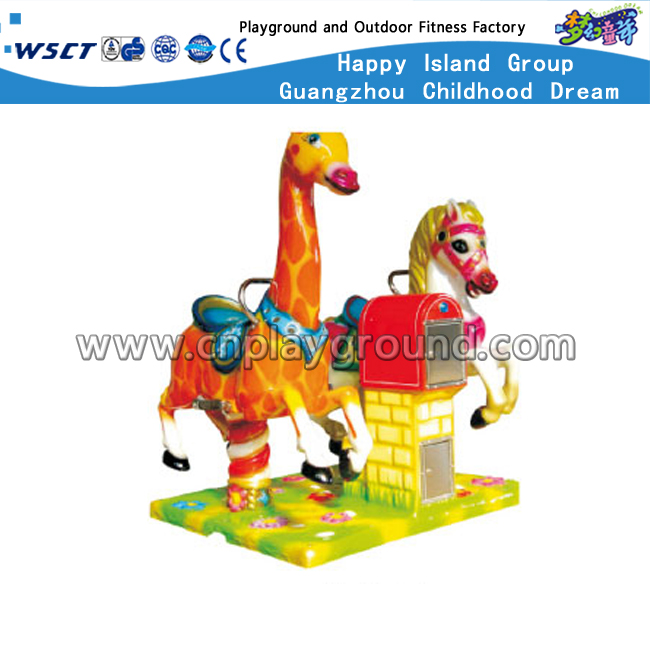 Funny Cartoon Animal Electric Coin Operated Ride For Kids (HD-11701)