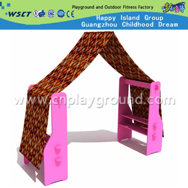 Mobile Module Wooden Kids Role Play Shelf for Kindergarten Furniture (HF-05801C)