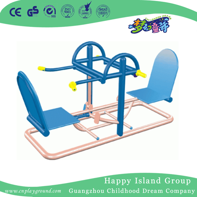Outdoor Physical Exercise Equipment Double-Seat Sit and Tic Training Equipment (HA-12704) 