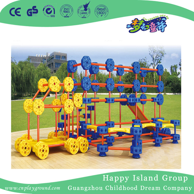 Small Children Outdoor Climbing Frames Playground with Slide (HF-18903)
