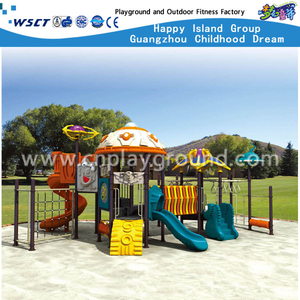 Outdoor Outer Space Galvanized Steel Playground for Children Play (HA-04501) 
