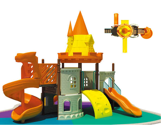 Outdoor Castle Playground Children Amusement Park Playground Equipment (HF-15802)
