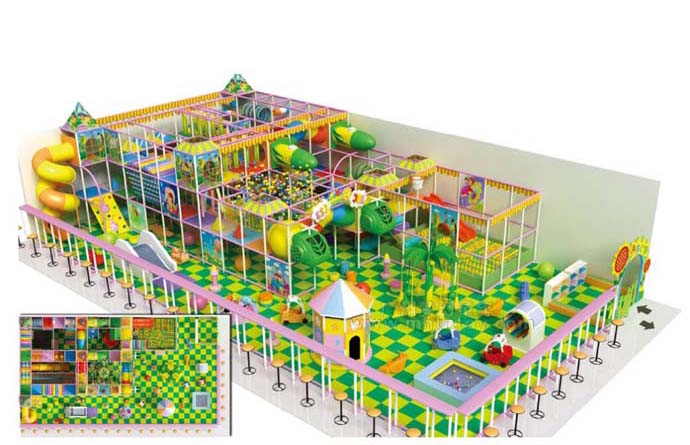 Kids Large Design Forest Indoor Playground Equipment (HD-8902) www.cnplayground.com