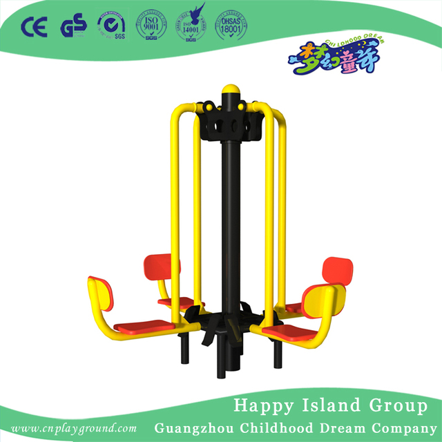Outdoor Physical Exercise Equipment Double Unit Sit and Tic Training Fitness Equipment (HD-12204)