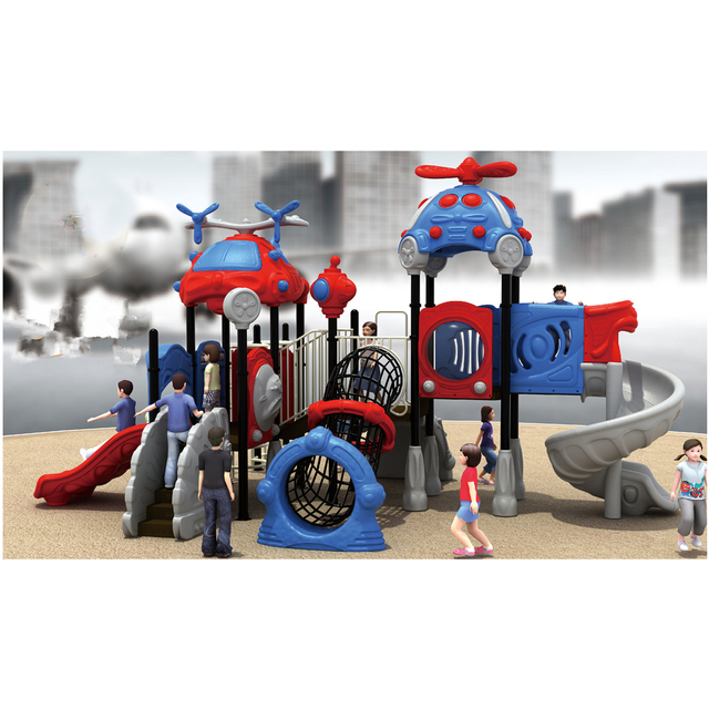Outdoor Robot Galvanized Steel Playground for Kids (HJ-11001)