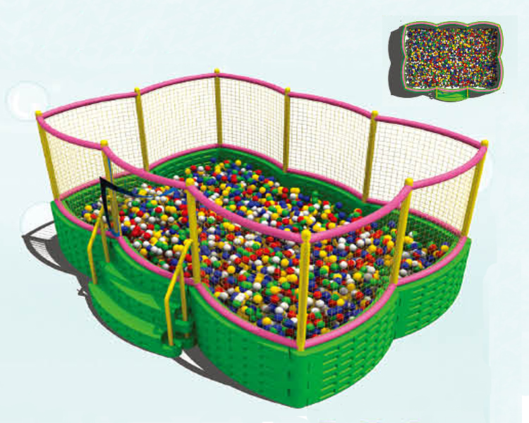 Outdoor Luxury Ocean Ball Pool Playground With Network (HF-19904) www.cnplayground.com