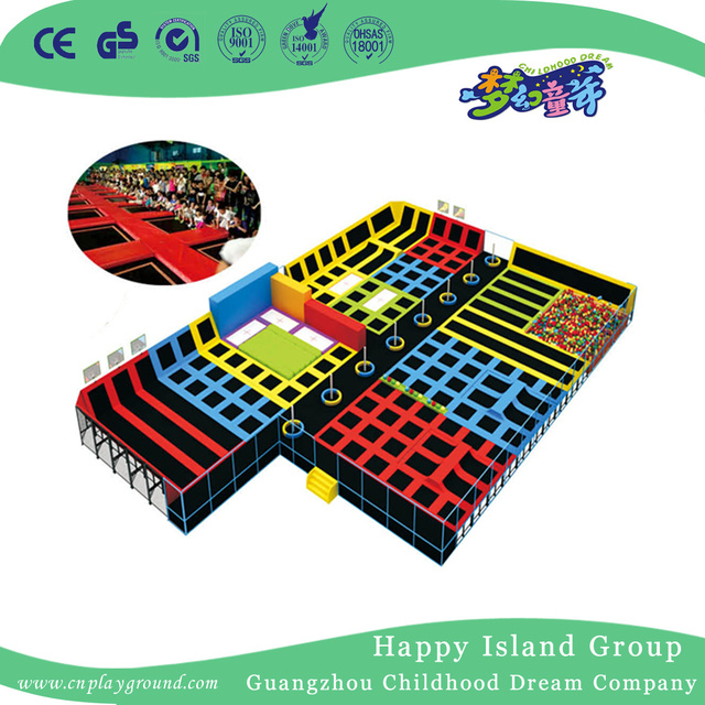 Large Scale Indoor Family Comprehensive Combination Trampoline Equipment (HF-19705)