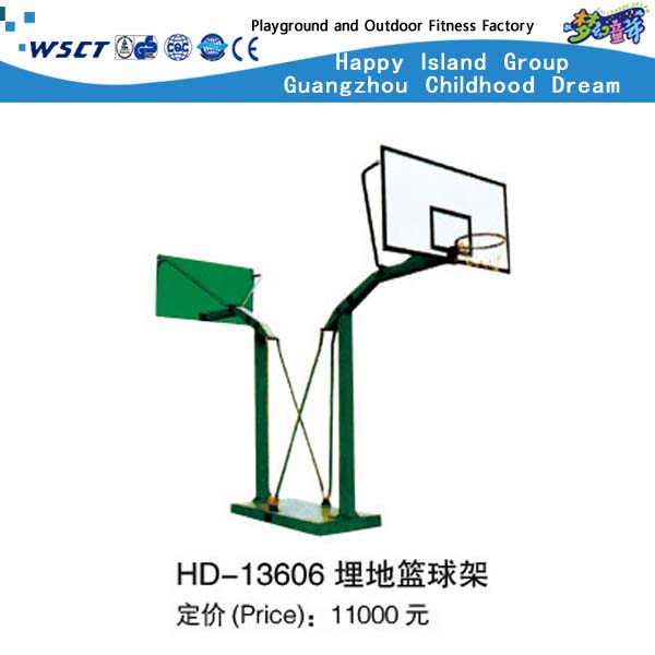Hot Sales Outdoor Fixed Basketball Frame for School Gym Equipment (HD-13608)
