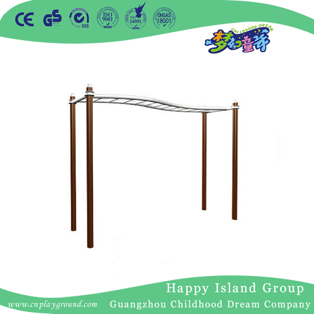 Outdoor Physical Exercise Equipment Waved Climbing Ladder (HA-12904)