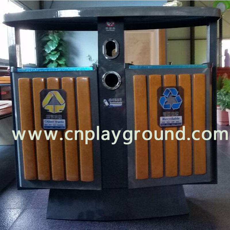 High Quality Outdoor Trash Can Park Garbage Bins for Sale (HLD-A-56)