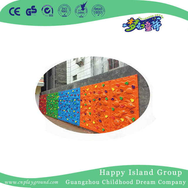 Outdoor Ocean Feature Climbing Playground Series Plastic Wall (HF-19003)