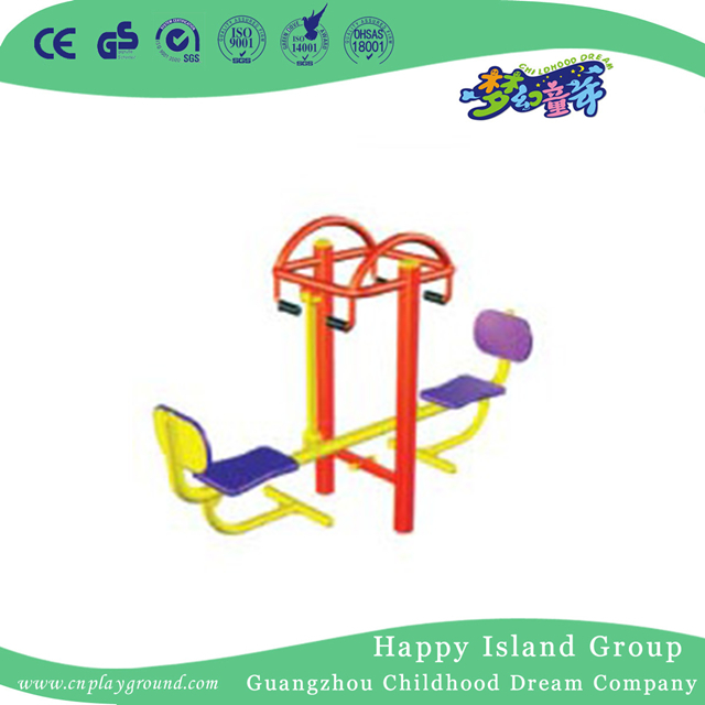 Outdoor Physical Exercise Equipment Double-Seat Sit and Tic Training Equipment (HA-12704) 