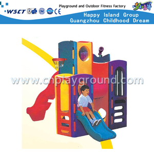 Outdoor Small Size Plastic Toys Combination Slide Playground for Toddler (M11-09107)