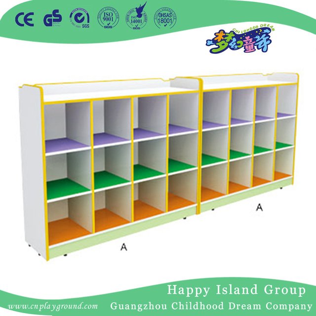 School Simple Wooden Bags Cabinet Unit (HG-5414)
