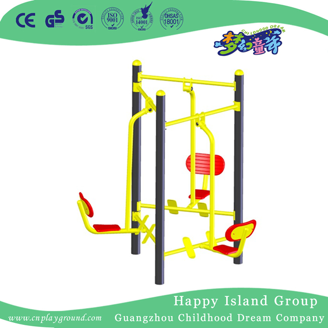 Outdoor Physical Exercise Equipment For FourUnit Sit and Tic Training Equipment (HA-12306)