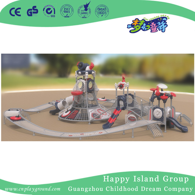 Outdoor Magic Tribe Series Children Playground With Climbing (1906202)